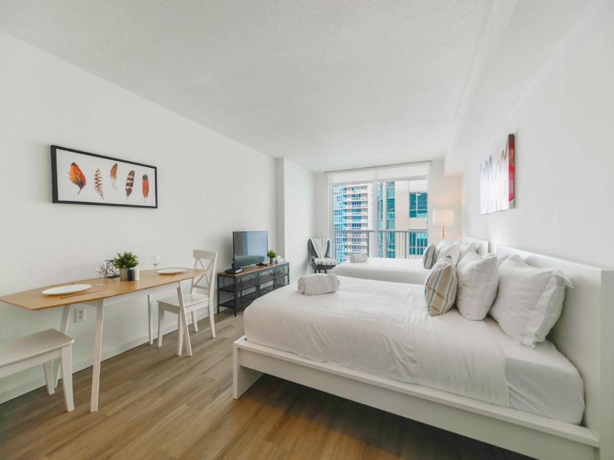Cozy And Bohemian Studio In Brickell Miami Exterior photo